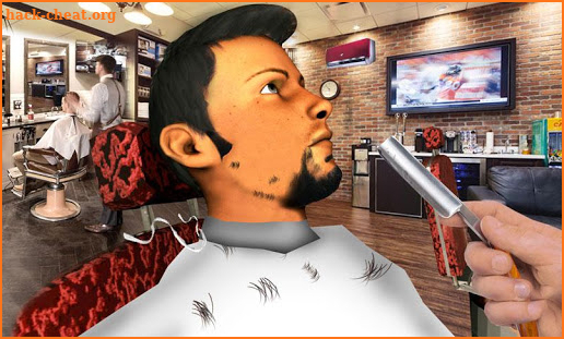 Barber Shop Mustache and Beard Styles Shaving Game screenshot