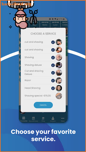 BarberApp screenshot