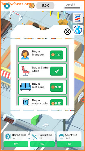 Barbershop Tycoon screenshot