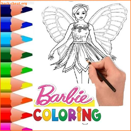 BARBIE DOLL COLORING screenshot