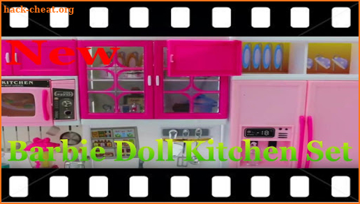 Barbie Doll Kitchen Set Toys Videos screenshot