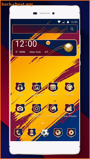 Barca Launcher Theme screenshot