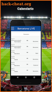 Barcelona Live - Goal Score & News for Barca Fans screenshot