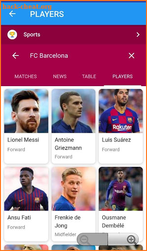 Barcelona Live Match — Unofficial App screenshot