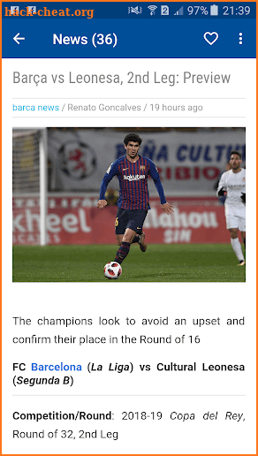 Barcelona News - Daily Barca News screenshot