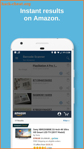 Barcode Scanner for Amazon screenshot