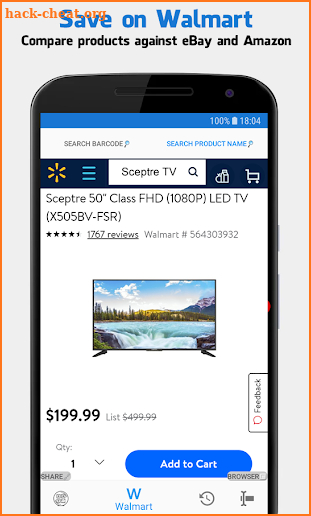 Barcode Scanner for Walmart - Price Checker screenshot