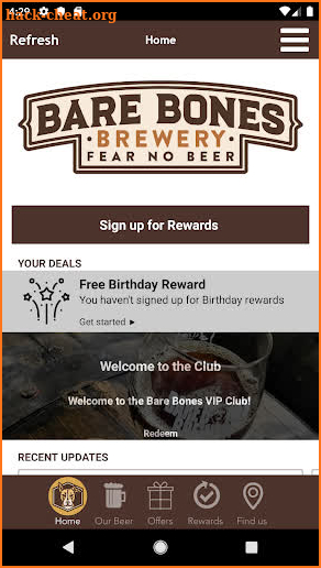 Bare Bones Brewery screenshot