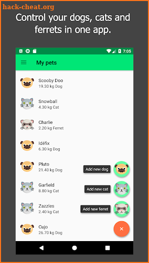 Barfastic - BARF Diet for dogs, cats and ferrets screenshot