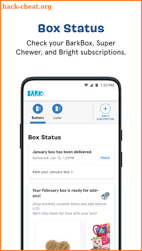 BARK - BarkBox, Super Chewer & Bright screenshot