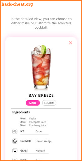 Barsys - Automated Cocktail Maker screenshot