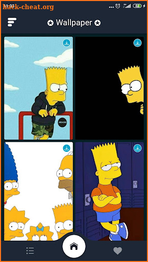 Bart Art wallpaper screenshot