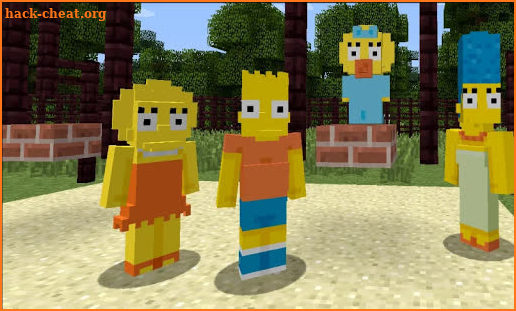 Bart in MCPE - Map Simpsons for Minecraft PE screenshot