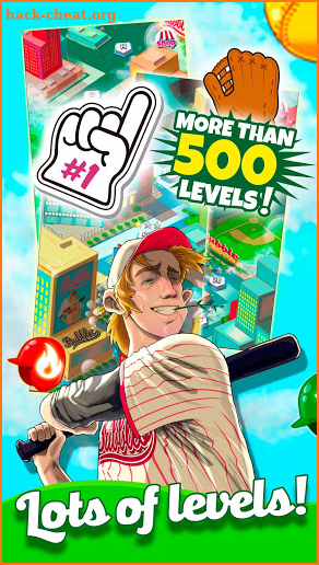 Baseball Bubble Shooter - Hit A Homerun screenshot