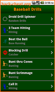 Baseball Coaching Drills screenshot