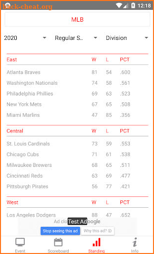 Baseball Live Streaming screenshot