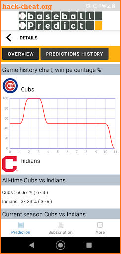 Baseball Predict‪s screenshot