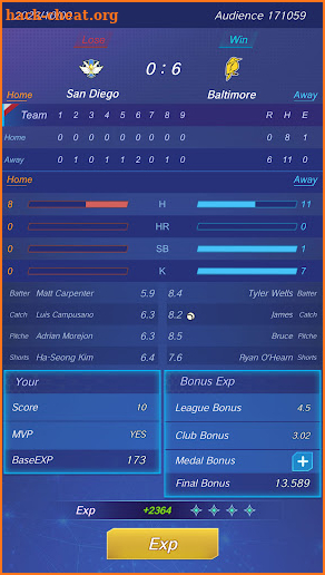 Baseball Rising Star screenshot