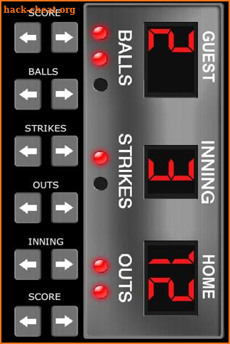 Baseball Scoreboard screenshot