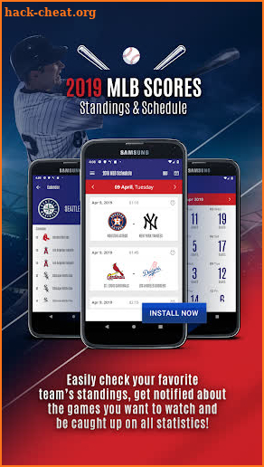 Baseball Scores, Standings & Schedule 2019 screenshot