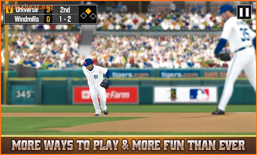 Baseball Star 2019 - Flick Hit Home Run screenshot