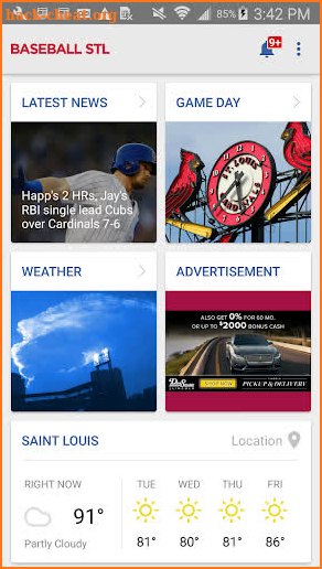 BaseballStL St. Louis Baseball screenshot