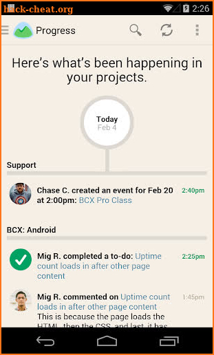 Basecamp 2 screenshot