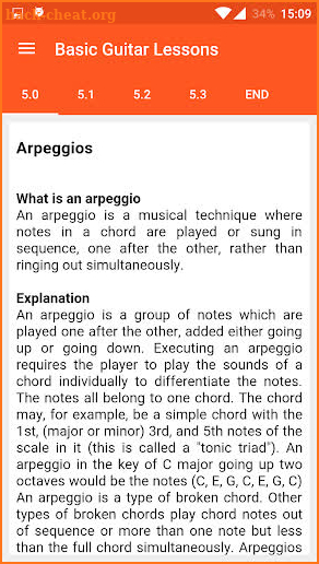 Basic Guitar Lessons screenshot