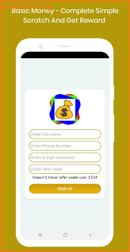 Basic Money screenshot