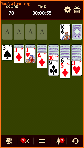 Basic Solitaire screenshot