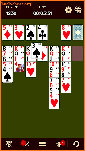 Basic Solitaire screenshot