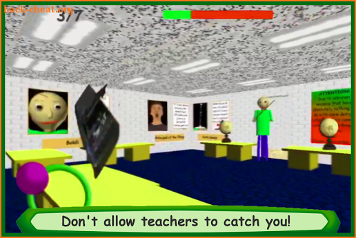 Basics And Learning In Education: Horror Game screenshot