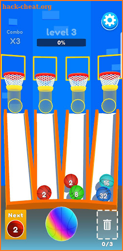 Basket 2048 screenshot