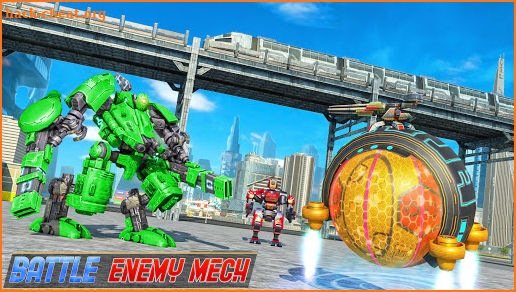 Basket Ball Robot Transform wars: Robot Car Game screenshot