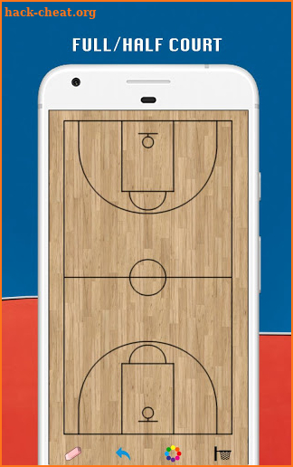 Basket coach board screenshot