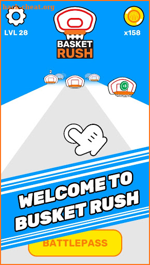 Basket Rush screenshot