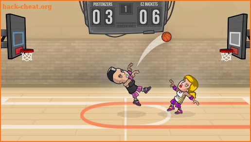 Basketball: battle of two stars screenshot