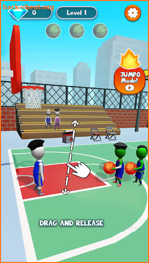 Basketball Block - sports game screenshot