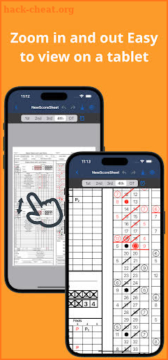 Basketball Digital Scoresheet screenshot