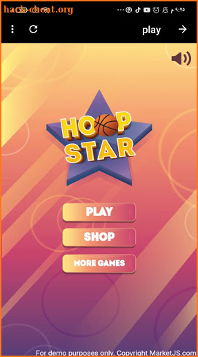 Basketball hoop star screenshot