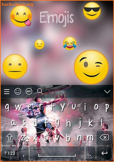 Basketball Keyboard For Kobe Bryant screenshot