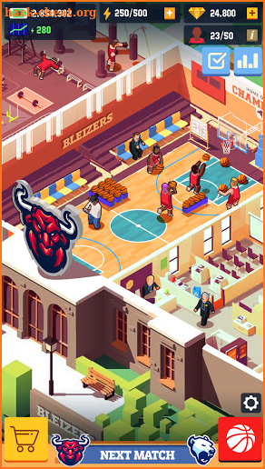 Basketball Manager Tycoon screenshot