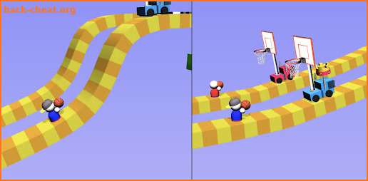 Basketball Run Race screenshot