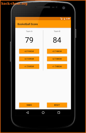 Basketball Score Counter screenshot