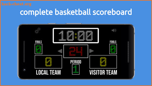 Basketball Scoreboard screenshot