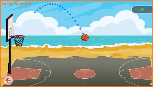 Basketball Shooter 2D screenshot