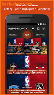 Basketball TV Live - NBA Television - Live Scores screenshot