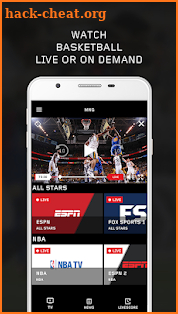 Basketball TV Live - NBA Television MNG screenshot