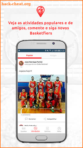 Basketfy screenshot