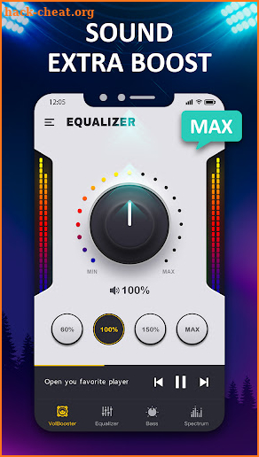 Bass & Vol Boost - EqualizerFM screenshot